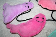 HIT!!! HALLOWEEN AKCESORIA DO DOMU SZKLANY WAZON + GIRLANDA KOLOROWE DUSZKI