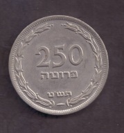 Izrael - 250 Pruta 1949 rok