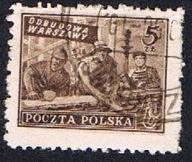 1950 Polska fi 513 - Wydanie na odbudowę Warszawy