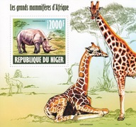 Niger 2013 ** cena 5,90 zł kat.6€ - żyrafy