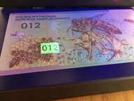 PSZCZOŁA MIODNA 012 Banknot testowy PWPW POLIMER