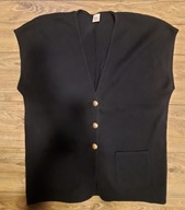 Kamizela damska 44 Walbush dzianinowa granat