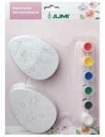 DEKORACJA WIELKANOCNA DO MALOWANIA JAJKA PISANKI FARBKI ZESTAW KREATYWNY