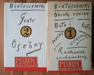 Obroty rzeczy ; Teatr osobny - Miron Białoszewski