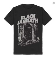 Black Sabbath t-shirt unisex czarna bawełna (dł.-71 cm, szer.-52 cm)