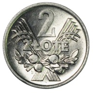 PRL , 2 złote 1974 rok, okołomennicze