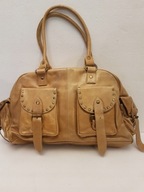 ITALY TOREBKA MIEJSKA SKÓRZANA ORYGINAL SKÓRA DUŻA