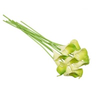 KALIE SZTUCZNE KWIATY SILIKONOWE - JAK ŻYWE - 10szt