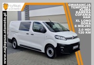 Citroen Jumpy, XL LONG, BRYGADOWKA, 6 miejsc, DOKA, kamera cofania, tempom