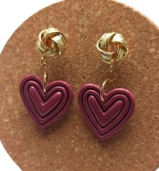 kolczyki z gliny polimerowej model 11a