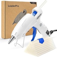 MOCNY PISTOLET DO KLEJU KLEJENIA NA GORĄCO KLEJARKA+Zestaw KLEJU