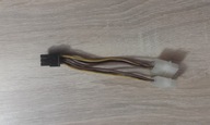 KABEL ROZDZIELACZ ZASILANIE GRAFIKI 2xMOLEX 6PIN