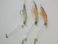 krewetki silikonowe 3 sztuki komplet