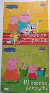 Świnka Peppa "Dzień sportu" i "Wiosenne Porządki" 2 KSIĄŻKI