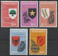 INDONEZJA - GODŁA I HERBY - 1965 - CZYSTE **