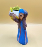 Beduin z ceramiki figurka STARA ręcznie wykonana