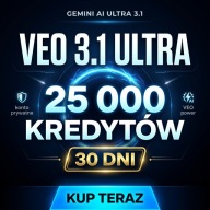 Google AI ULTRA 25K KREDYTÓW | KONTO NA WŁASNOŚĆ | VEO3 + Gemini + reszta