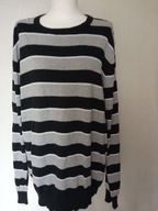 Identic męski sweter bawełniany przez głowę 60/62