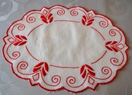 Serwetka owalna bawełniana