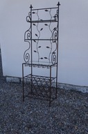 METALOWY KUTY REGAŁ STOJAK NA WINA BUTELKI