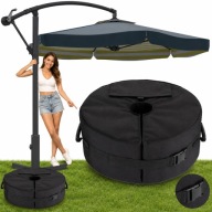 PODSTAWA OBCIĄŻENIE DO PARASOLA OGRODOWEGO OBCIĄŻENIE OBCIĄŻNIK CZARNE 46CM