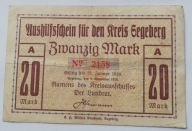 banknot 20 marek 1919