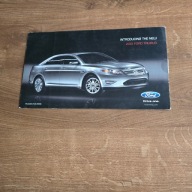 Ford Taurus i Taurus SHO 2009 USA