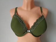 Śliczna markowa bielizna M&S 0318 UK 38DD EUR 85E khaki