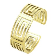 54741 Pierścionek stal chirurgiczna średnica 16 mm obrączka ażurowa