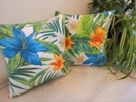 PODUSZKI DEKORACYJNE ZESTAW 2szt BAWEŁNA 100%