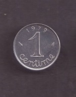 Francja - 1 Centime 1979 rok