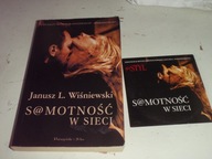 SAMOTNOŚĆ W SIECI książka J. Wiśniewski + film ( Cielecka, Chyra) + gratis