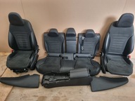 MERCEDES C W206 TAPICERKA FOTELE ALCANTARA 2x PAMIĘC