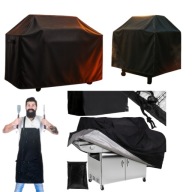 POKROWIEC NA GRILL OGRODOWY WODOODPORNY MOCNY SOLIDNY TRWAŁY 145X61X117 CM