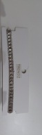 Naszyjnik Trendz choker 48 cm srebrny