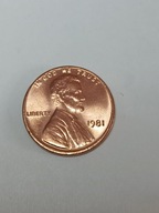 1 cent zestaw pieknych monet USA lata '80