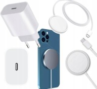 Ładowarka indukcyjna Chron_Ekran Zestaw Magsafe + kostka 20w