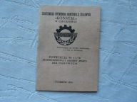 CHORZÓW KONSTAL INSTRUKCJA BEZPIECZENSTWA I HIGIENY DLA HAKOWYCH