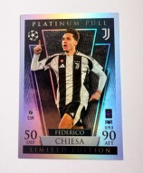 TOPPS MATCH ATTAX 2024-2025 LIMITED PLATINUM PULL LE PL9 CHIESA JUVENTUS