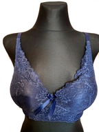 Przepiękny koronkowy biustonosz stanik podwójny push-up r. 85B