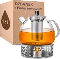 DZBANEK NA HERBATE 1500ML DO HERBATY Z PODGRZEWACZEM W PUDEŁKU UPOMINOWYM