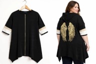 Bluza Wiosna Skrzydła Modna Plus Size