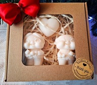 Zestaw sojowych świeczek na Dzień Babci i Dziadka Box ze świeczkami Babcia