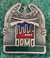 ODZNAKA ORMO - OCHOTNICZA REZERWA MILICJI OBYWATELSKIEJ