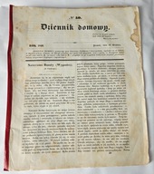 Dziennik domowy nr 50 Poznań 1840 r.