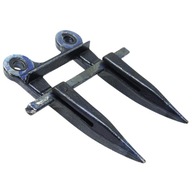 Bagnet podwójny nóż górnie ryflowany 321115050