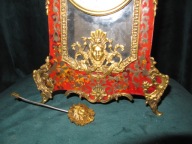 PROMOCJA--[@t6] BOULLE Unikat Zegar Gabinetowy z Francji 1880