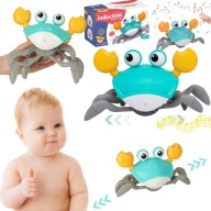LT507 PEŁZAJĄCY KRAB INTERAKTYWNA ZABAWKA UCIEKAJĄCY KRAB CHODZI GRA MUZYKA