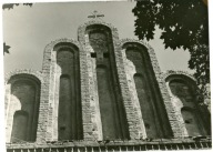 NIEDŹWIADNA - FRAGMENT FASADY KOŚCIOŁA