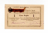 Niemiecka Afryka Wschodnia - 1 Rupia 1916r ser.V3 stan I rzadki